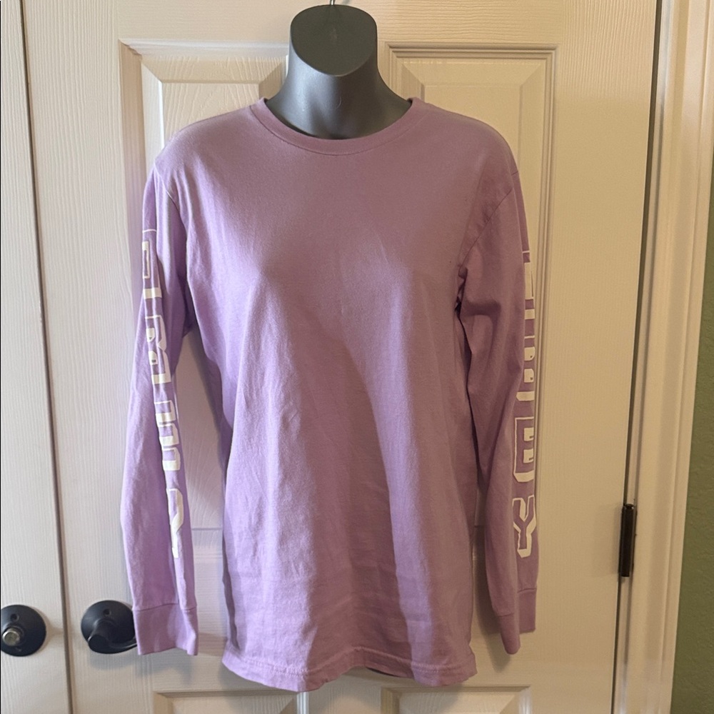 Purple Long Sleeve Graphic Tee - Obey